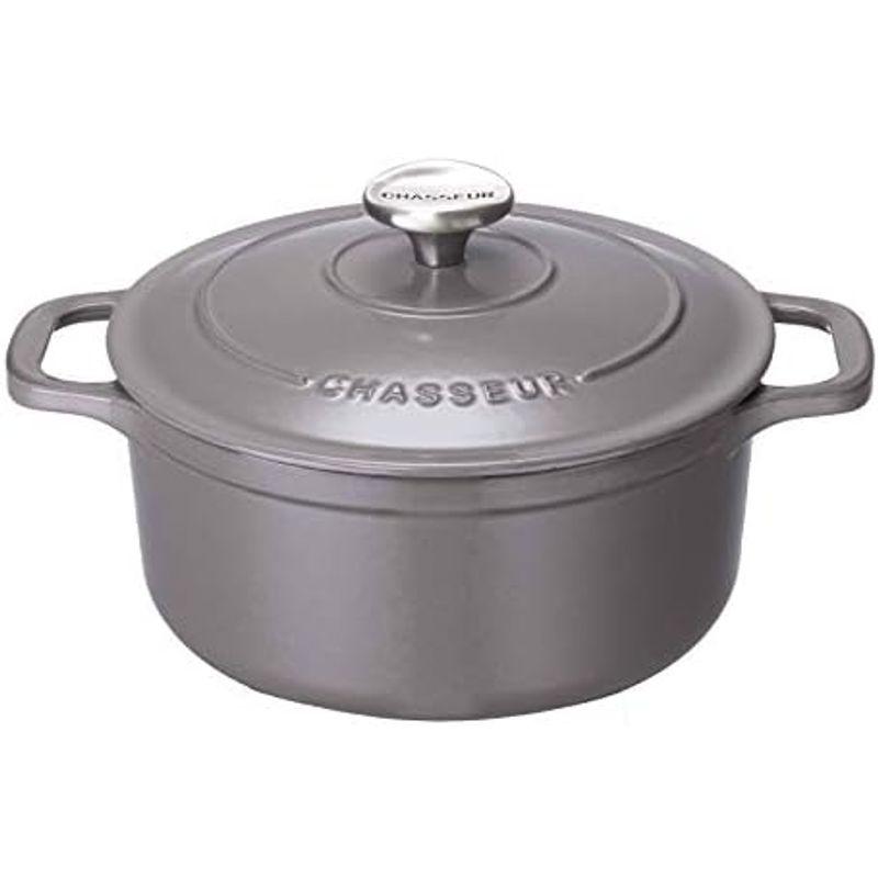 CHASSEUR(シャスール) サブライム ラウンドキャセロール 14cm マロン 