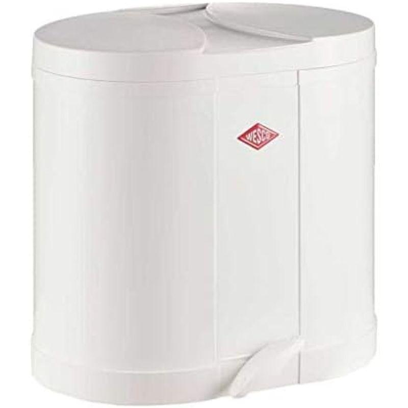 高価な購入 WESCO (ウェスコ) ペダル式ゴミ箱 クールグレー サイズ:43×45×H36cm キッチンペダルビン セパレートダブル 170611-