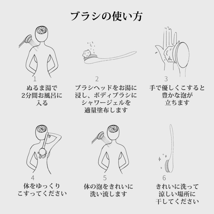 ボディブラシ 柔らかい ロング 背中 ボディスポンジ お風呂 背中ニキビ 防止 ソフト ブラシ 体洗い バスグッズ |  | 12