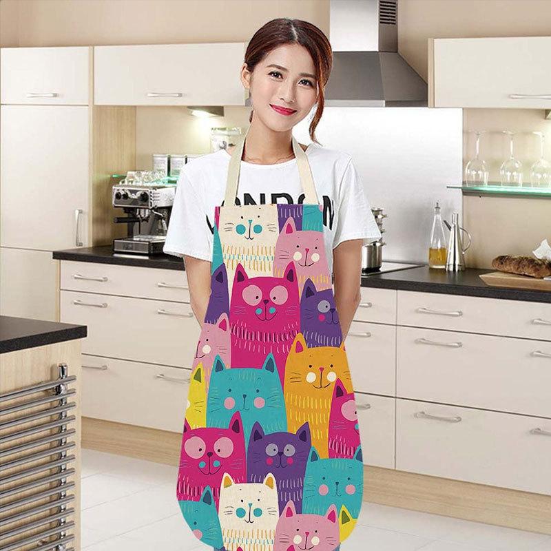 猫柄 エプロン シンプル かわいい おしゃれ 安い プレゼント 大人 保育士 Monolabo 通販 Yahoo ショッピング