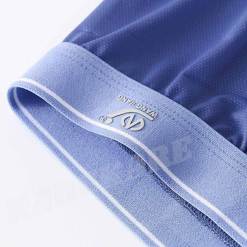 新商品入荷！ WANGJIANG/ワンジャン トランクス ボクサー メッシュ スケ感 通気性 放湿性 超ストレッチ アイスシルク フロントサイドオープン メンズ 男性 下着 |  | 11