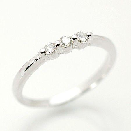 ダイアモンド　18kホワイトゴールドリング リング 18金ホワイトゴールド ダイヤモンド Lady 1 Ct