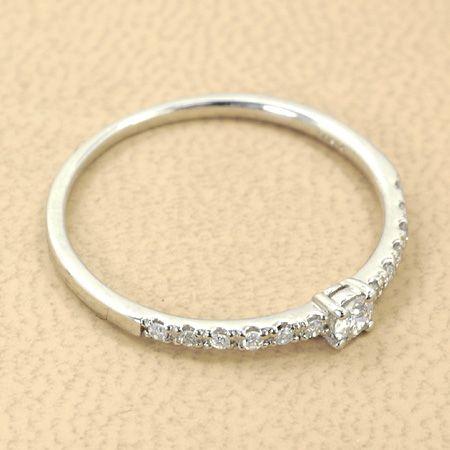 ダイヤ スピネル リング 指輪 ダイヤモンド プラチナ Pt900 ○ K18