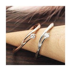 ピンキー リング ダイヤモンド 10金 ゴールド K10