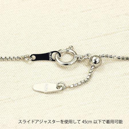 ネックレスチェーン ベネチアン 長さ45cm 太さ0.9mm スライド