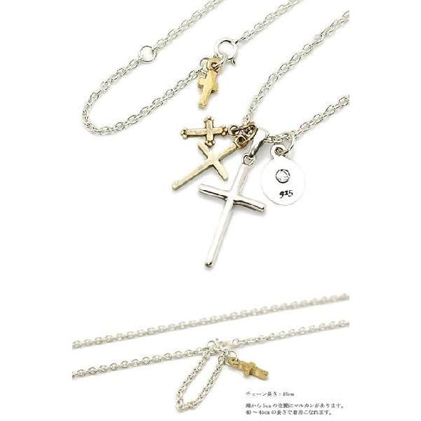 amp japan（アンプジャパン） プレジャークロス メンズ ネックレス