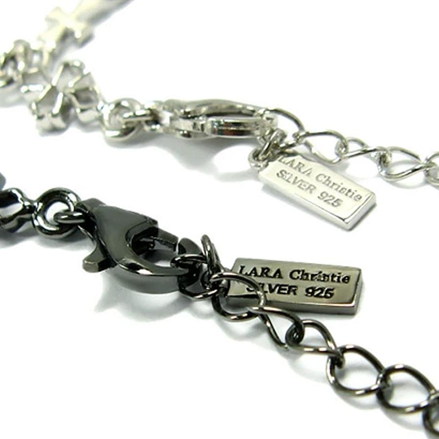 ララクリスティー テンプルクロス ペアブレスレット シルバー925 LARA Christie（ララクリスティー） テンプルクロス ブレスレット ペア