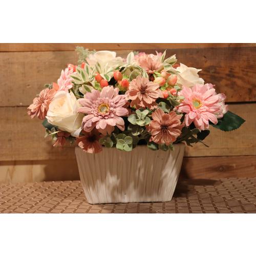 アーティフィシャルフラワーアレンジメントワンサイドヒペリカム 造花 アートフラワー Innocence Store 通販 Yahoo ショッピング