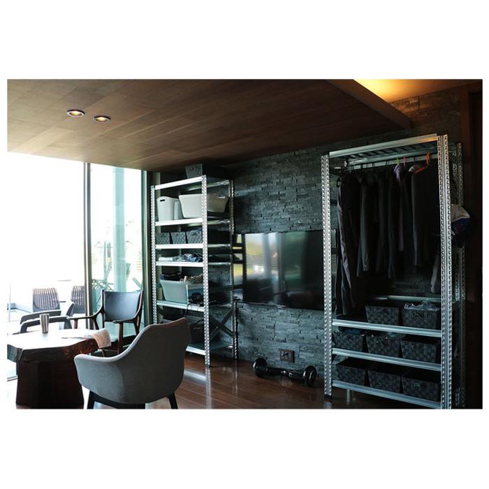 メタルシステム7段（奥行50cm）W1277xH2368 METALSISTEM メタル