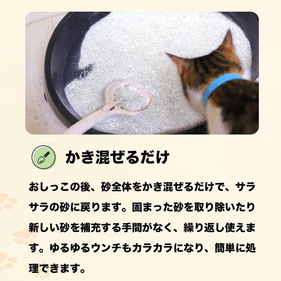 【１ヶ月分×8箱】 レスナ 3.3L  猫砂 ネコ砂 ねこ砂 猫 猫トイレ砂 シリカゲル 消臭 脱臭 瞬間吸収 抗菌 効果 長持ちの画像