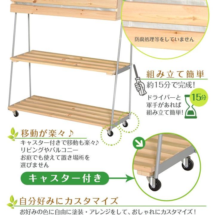 Greenrack グリーンラック Wagner 収納棚 可動式 屋内 屋外 オシャレ オリジナル 木製 Diy 送料無料 ポイント10倍 Wg004 イノセントyahoo ショップ 通販 Yahoo ショッピング