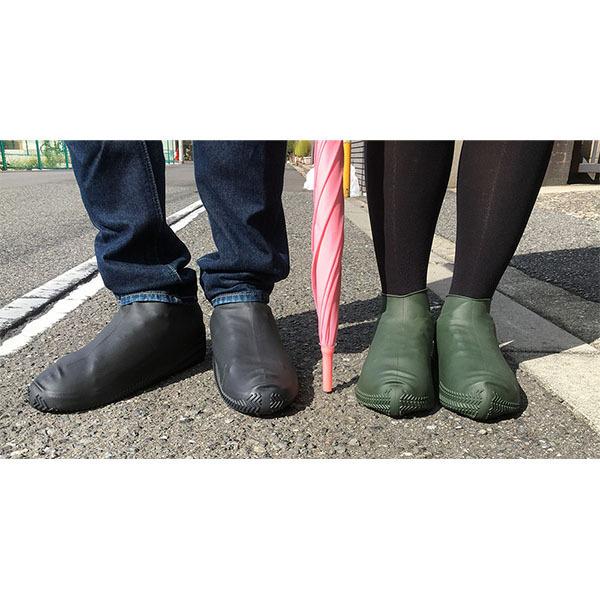 パラデック カテバプラス 防水 シューズカバー Lサイズ すべりにくい