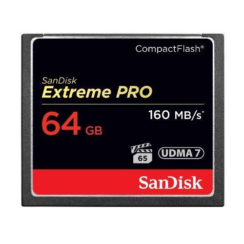 2枚以上がお買い得 SanDisk CFカード 64GB コンパクトフラッシュ R:160MB/s UDMA7対応 SDCFXPS-064G-X46
