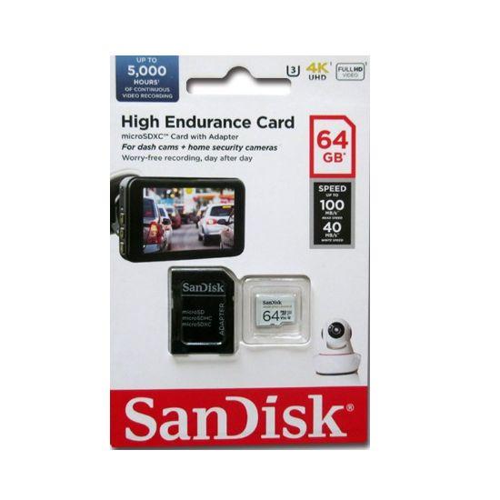 2枚以上がお買い得 SanDisk マイクロSDカード SDXC 64GB 高耐久 High Endurance ドラレコ 監視カメラ｜innovate｜02