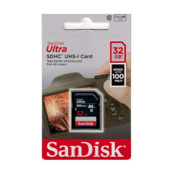 SanDisk SDカード SDHC 32GB 100MB s SDSDUNR-032G-GN3IN ネコポス送料無料