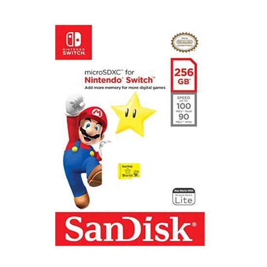 SanDisk マイクロSDカード microSDXC 256GB 任天堂スイッチ用 メモリーカード ネコポス送料無料｜innovate｜02