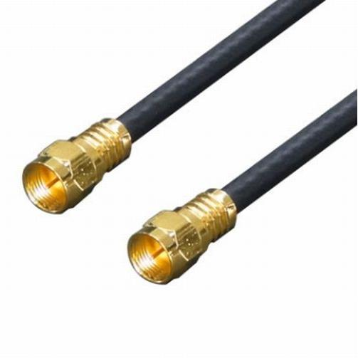 アンテナケーブル 30cm 2本 4Cケーブル ネジ式 F型 テレビ 地デジ BS