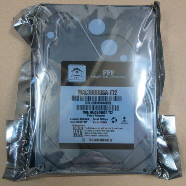 整備済み品 8TB 内蔵 HDD ハードディスク 3.5インチ SATA パソコン 内蔵用 FFF MAL38000SA-T72（Yahoo!・Get Shop G2店）