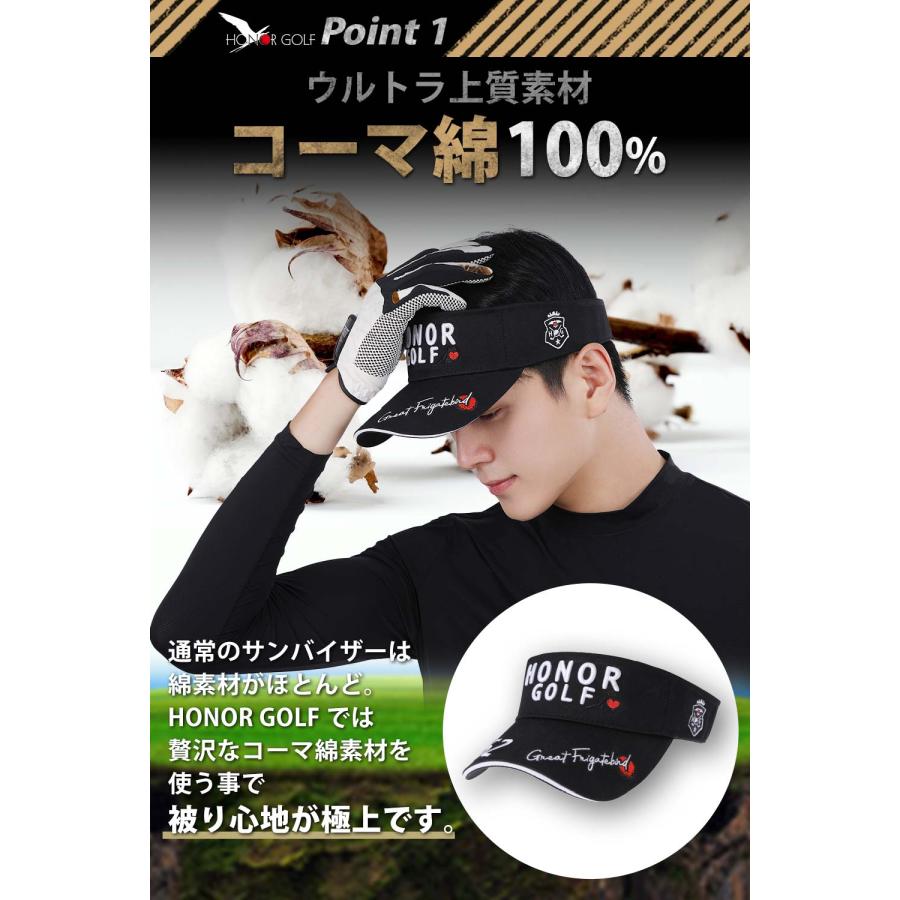 ゴルフメンズウェア、帽子、バイザー 楽天市場】高評価☆5.00【正規品】 HONOR GOLF®公式