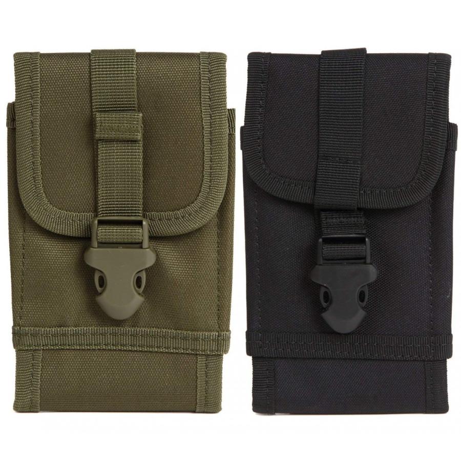 ベルトポーチ スマホポーチ 2個入り ミリタリーポーチ スマホ用ポーチ ミリタリーバッグ サバゲーバッグ ダンプポーチ 迷彩 ブラック グリーン カーキー Militarypoach イノベーションファクトリー247 通販 Yahoo ショッピング