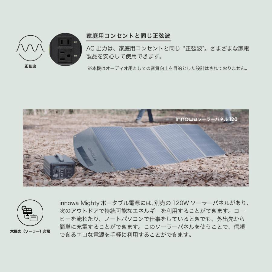 新品 innowaポータブル電源Mighty600小型軽量大容量607Wh/60 innowa ポータブル電源 Mighty 600 : innowa Yahoo!店 - 通販 - Yahoo