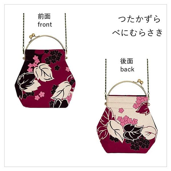 亥之吉 ベンリーがま口 [まんかいうめ ききょうとんぼ すずはな