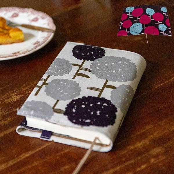 アフリカ布のブックカバー 文庫本サイズ swallow