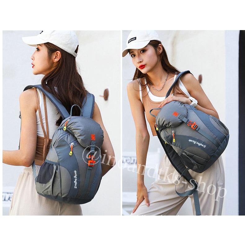 登山 リュック レインカバー 人気 山登り バックパック 15L デイバッグ トレッキング 散歩 山登り おすすめ 防水 雨 遠足 リュックサック ザック ザック 軽量｜inoandtks-shop｜15