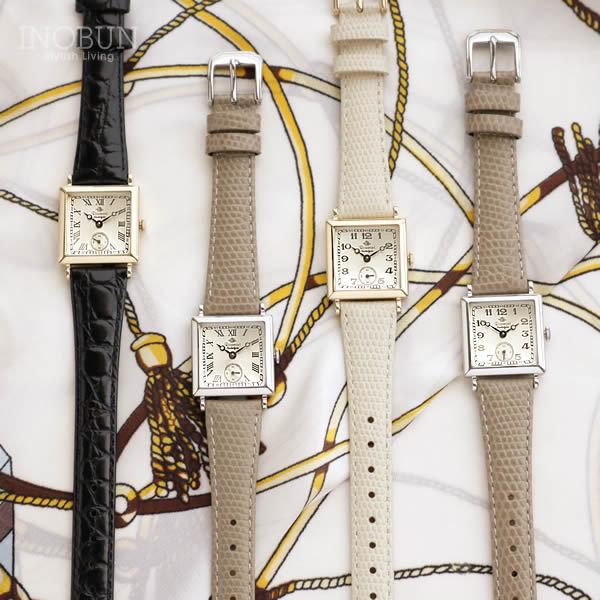 Rosemont ロゼモン 腕時計 Nostalgia N011-SWA CBE シルバー/ベージュ  