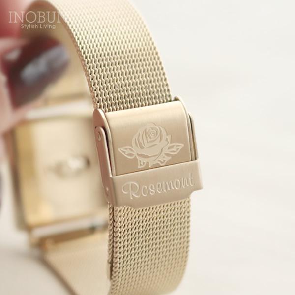 ロゼモン 腕時計 Nostalgia Rosemont N011-YWR MT1-LYG アンティークゴールド/ゴールド（メッシュベルト）｜inobun2｜09