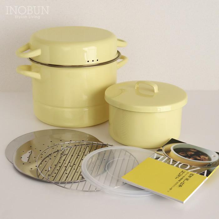 野田琺瑯 蒸気調理鍋MIMOZA