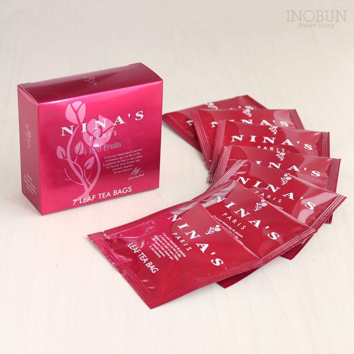 ニナス 紅茶 4レッドフルーツ NINAS ティーバッグ 3g x 7袋 : INOBUN