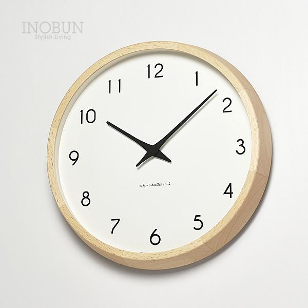 レムノス Lemnos CASA Campagne 壁掛け時計 電波時計 ナチュラル |  | 01