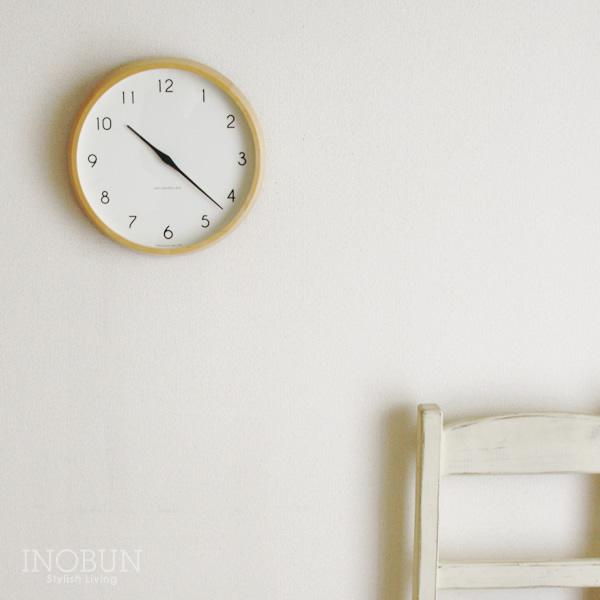 0552 Lemnos 電波時計掛時計Campagneカンパーニュ美品