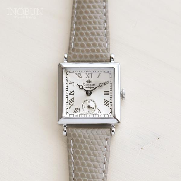 ロゼモン 腕時計 Nostalgia Rosemont N011-SWR CBE シルバー/ベージュ｜inobun｜06