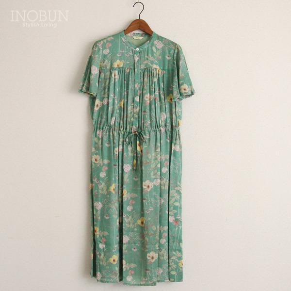 クレスピ Crespi リバティ別注 リボン付き フレアスリーブワンピースイルマ Gr Inobun イノブン 通販 Yahoo ショッピング