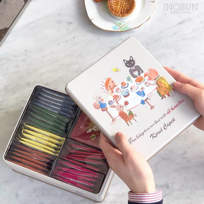 カレルチャペック 40tea lover缶 ティーバッグ 40個入り 個包装 フレーバーティー ピュアティー 紅茶 詰め合せ おしゃれ ギフト クリスマス |  | 02