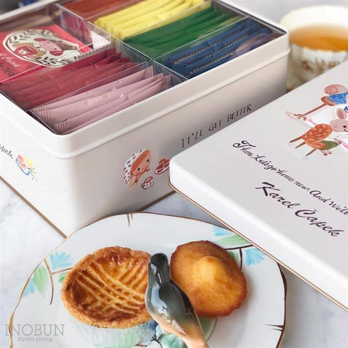 カレルチャペック 40tea lover缶 ティーバッグ 40個入り 個包装