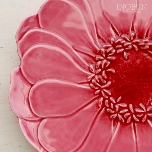 ボルダロ・ピニェイロ ブルーミー ディナープレート 27.5cm ジニア ピンク ポルトガル食器 新生活 |  | 02