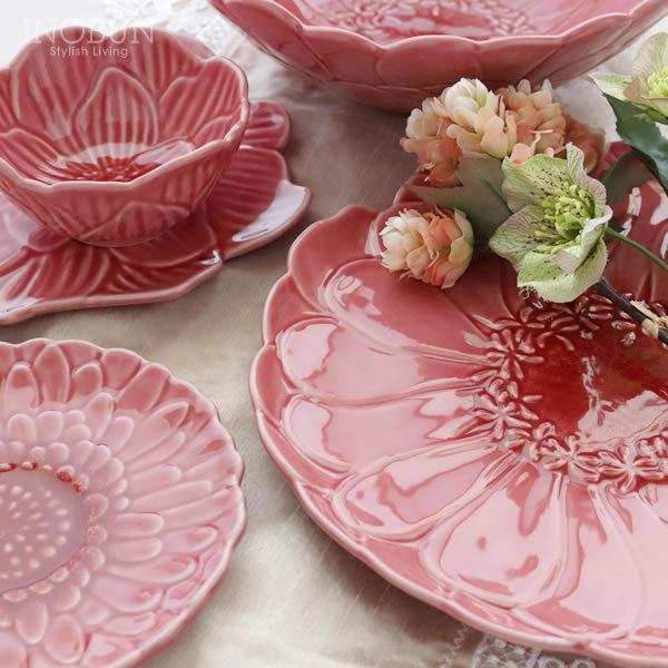 ボルダロ ピニェイロ ブルーミー ディナープレート ジニア ピンク ポルトガル食器 Inobun イノブン 通販 Yahoo ショッピング