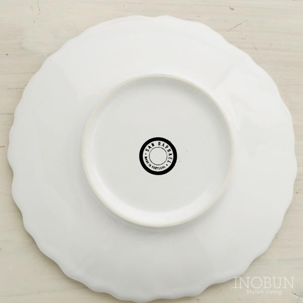 ボルダロ・ピニェイロ ブルーミー ブレッド プレート クリサンテーモ ホワイト ポルトガル食器 |  | 03