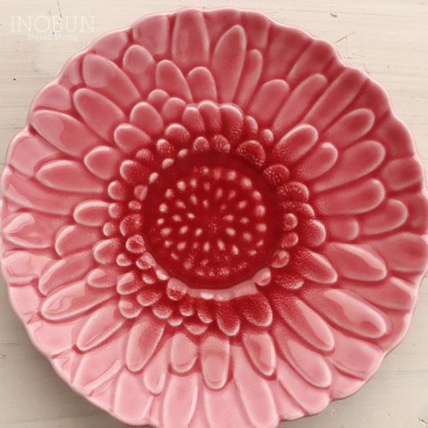 ボルダロ・ピニェイロ ブルーミー ブレッドプレート クリサンテーモ ピンク ポルトガル食器 |  | 02