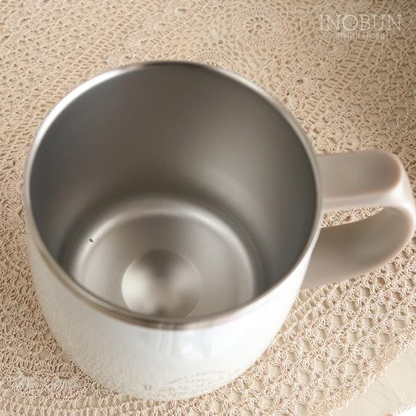 ソルベ ステンレスサーモマグカップ 400ml 保温保冷 タンブラー ホワイト|inobun|04