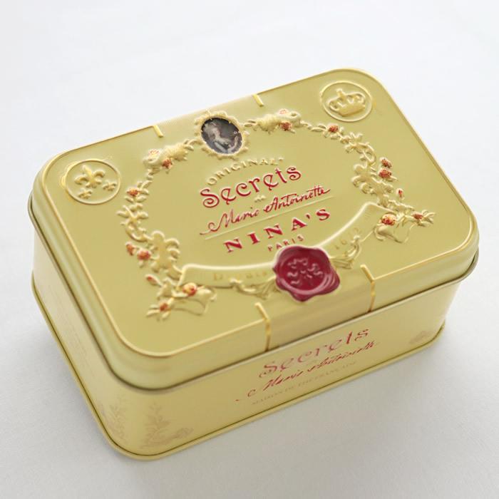 在庫限り終了】NINA'S イヴ Royal box for tea ティーバッグ 缶