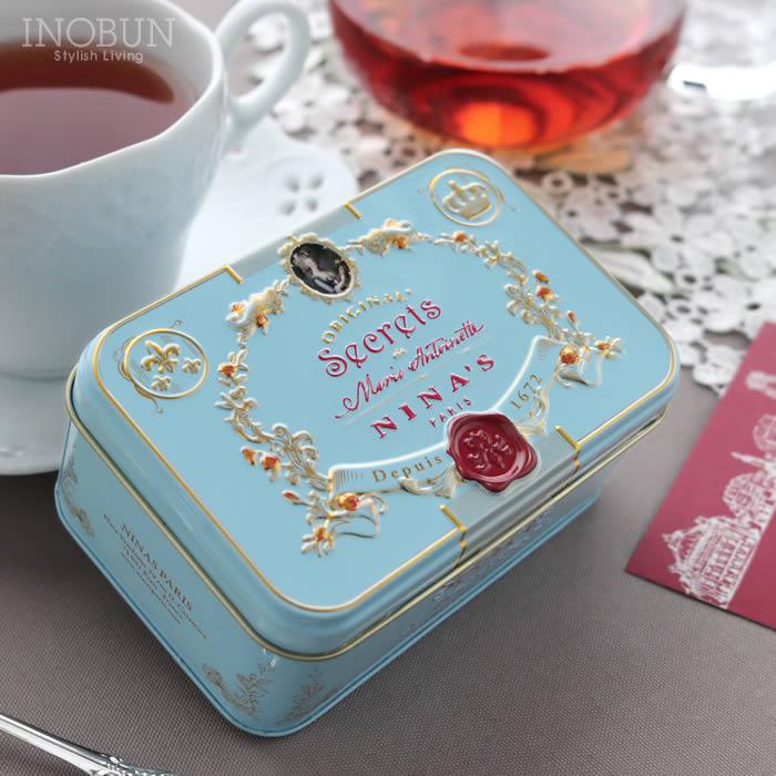 NINA'S ダージリン Royal box for tea ティーバッグ 缶 2.5g × 10個