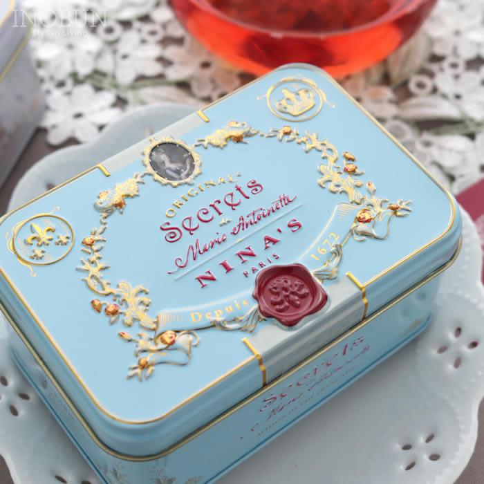 ニナス 紅茶 ダージリン Royal box for tea ティーバッグ缶 2.5g x 10