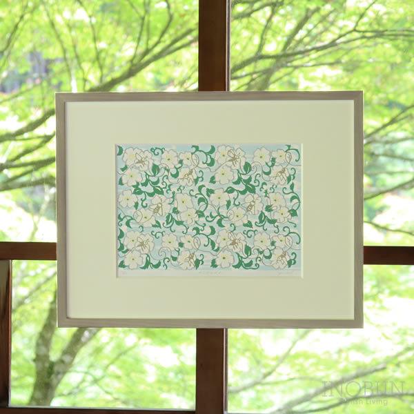 【京都】竹笹堂　原田裕子木版画　「ぶんぶんぶん」 【吉井】