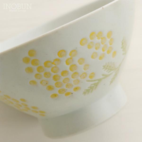 ミモザ ワルツ Mimosa Waltz 茶碗 波佐見焼 日本製 OW : INOBUN