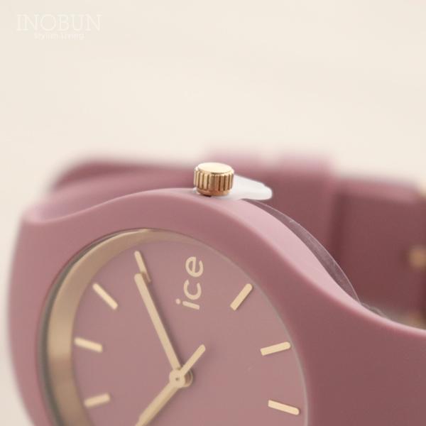 腕時計 ICE Watch アイスウォッチ 腕時計 ICE glam brushed 019524 Fall rose Small ペアウォッチ シリコン ラバーベルト｜inobun｜05