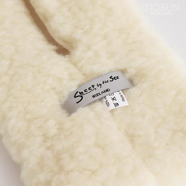 マフラー SHEEP BY THE SEA ウールボアティペット ナチュラル Scarf boa|inobun|04